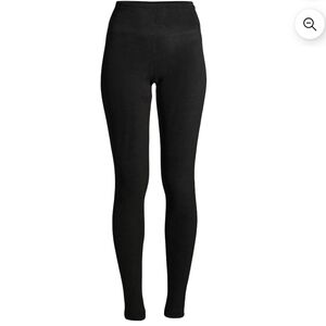 ClimateRight by Cuddl Duds Stretch Women's Warm Stretch Fleece High Rise Size L